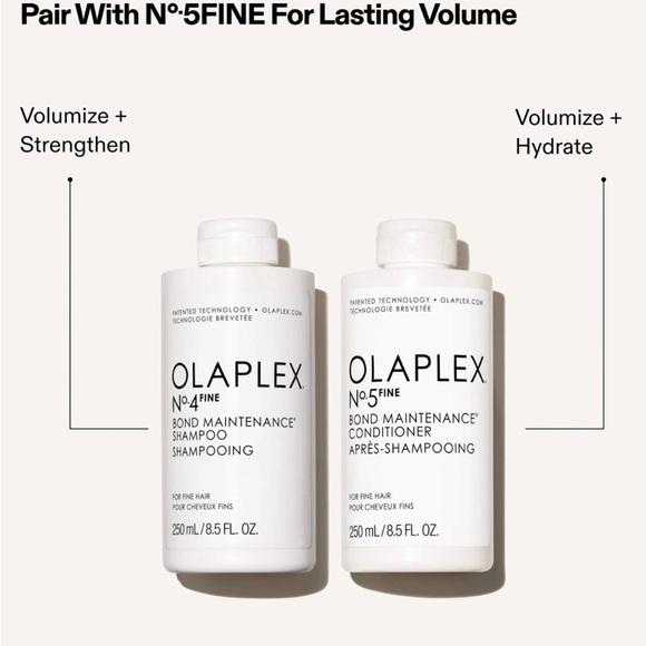 Olaplex No.4 Fine Shampoo 1L and No.5 Fine Conditioner 1L - Picture 6 of 7